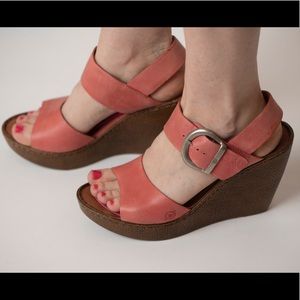 Born Wedge Heeled Sandals